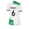 Original Fußballtrikot Liverpool Thiago 6 Auswärtstrikot 2023-24 Für Damen